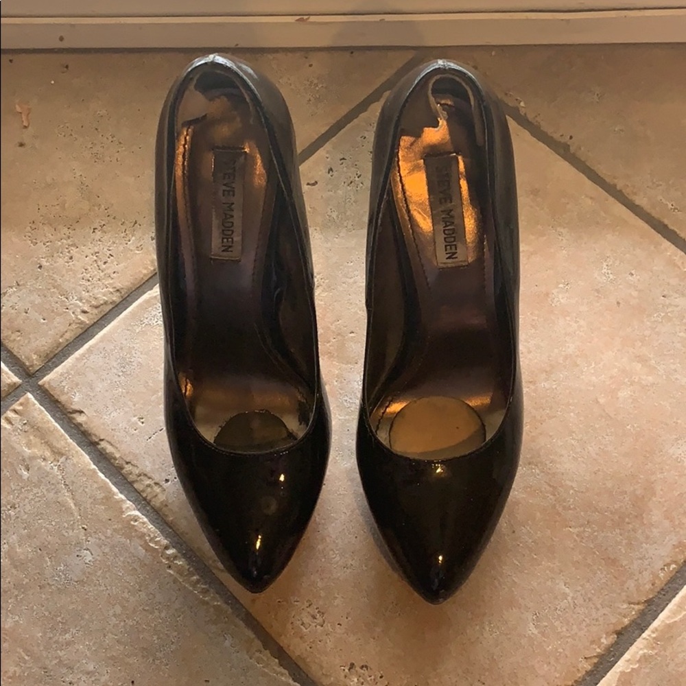Steve Madden 5in-ish black heels